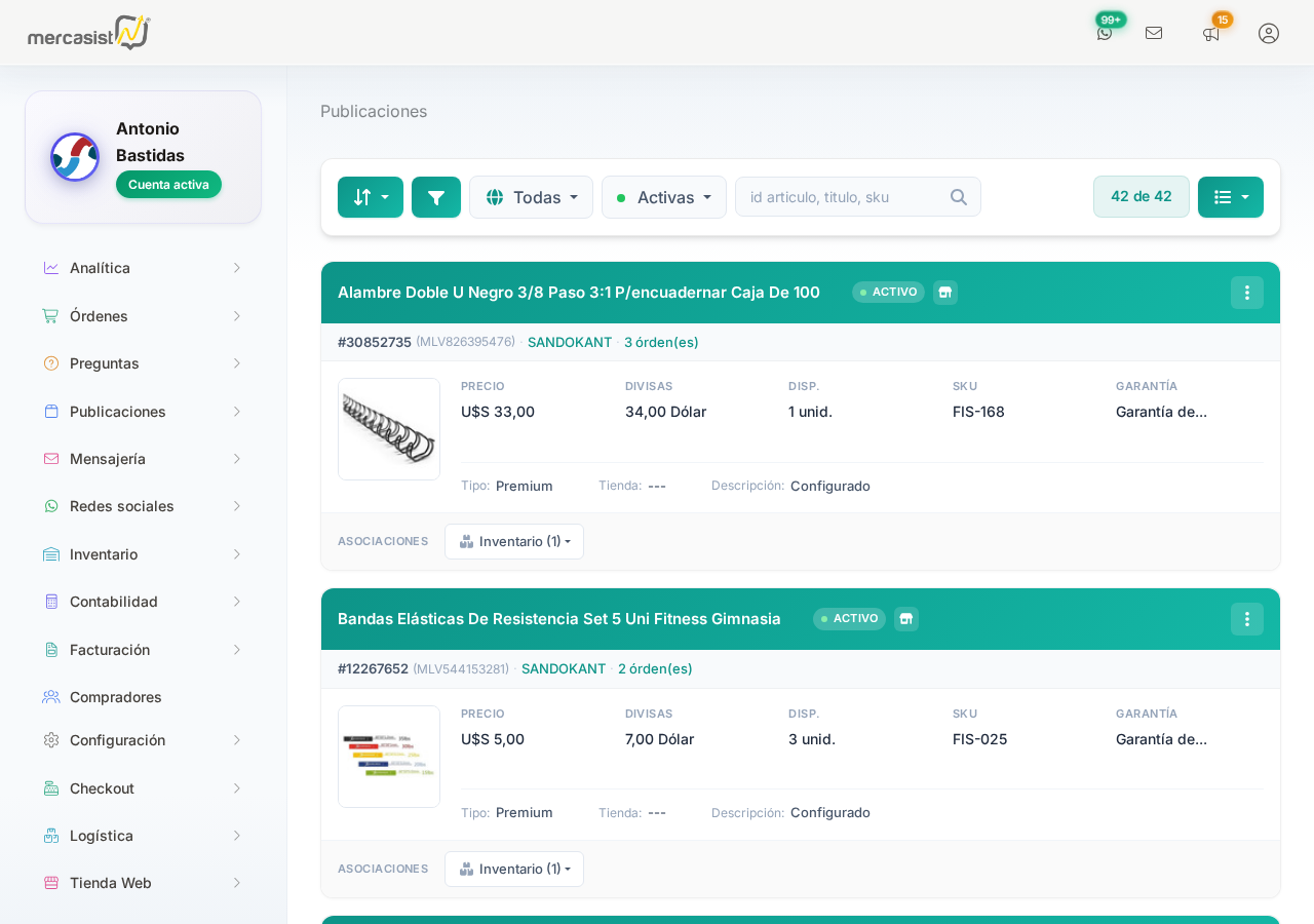 Pagina de publicaciones
