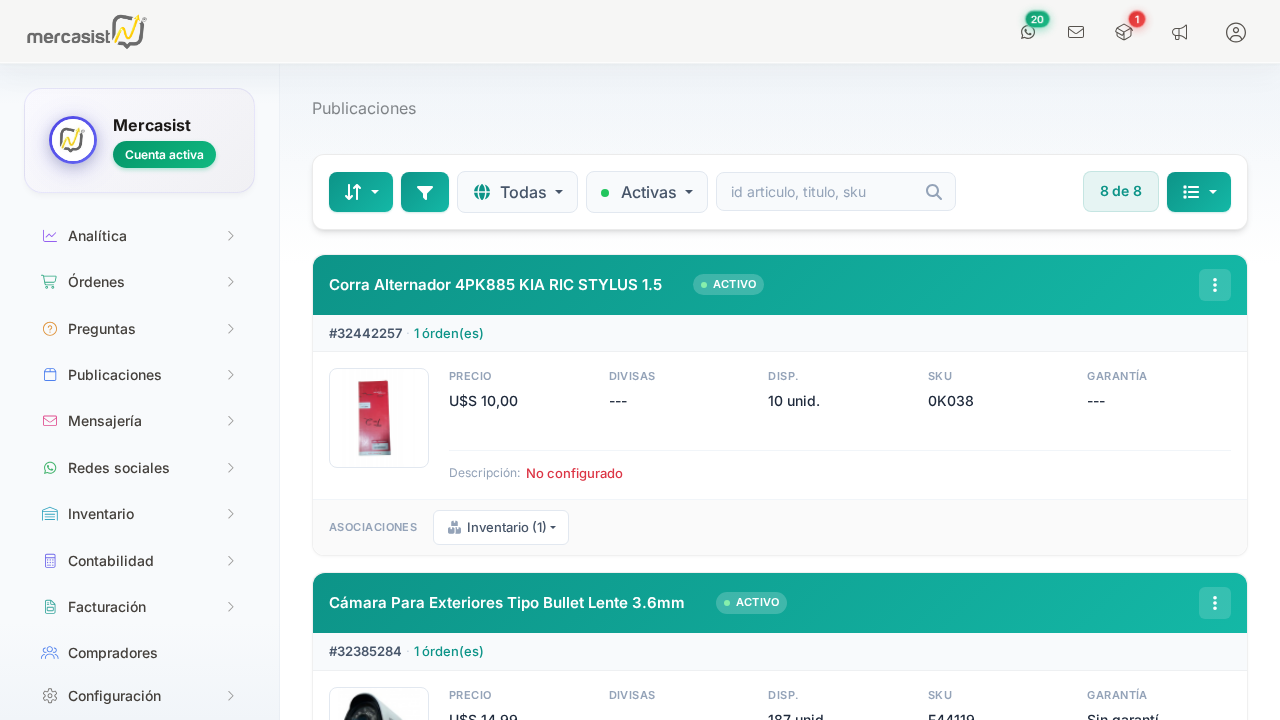 Pagina de publicaciones